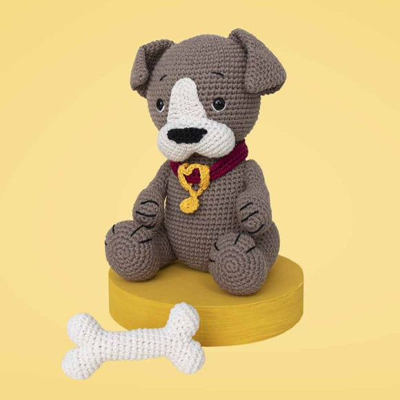 Mini Craft Kit Crochet, Dog Bone, 1 pack