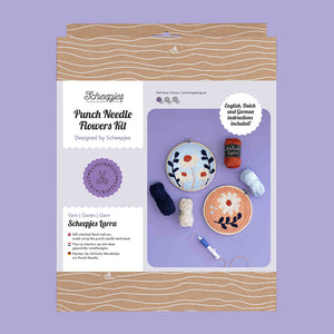 Punch Needle Flowers Kit